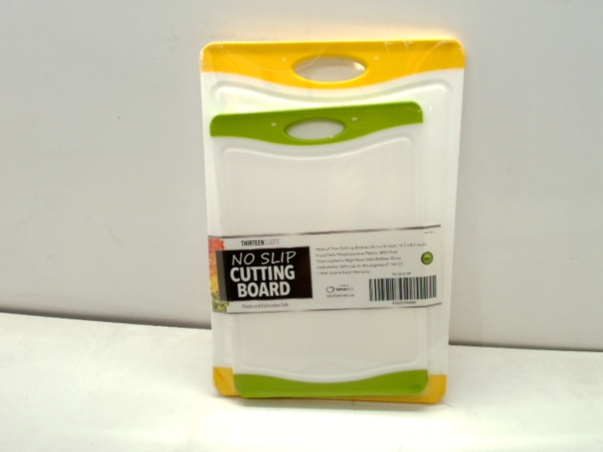 Thirteen Chefs Non - Slip Cutting Boards - 2 Pack Plastic - Brantford Surplus