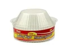 TITAN LARGE BAKING CUPS 100/PK x 48/CS - Brantford Surplus