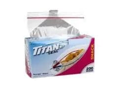 TITAN SEAL SNACK BAG 200/PK - Brantford Surplus