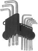 Torx Key Set T10 - t50 Tamper Proof 9 Pc - Brantford Surplus