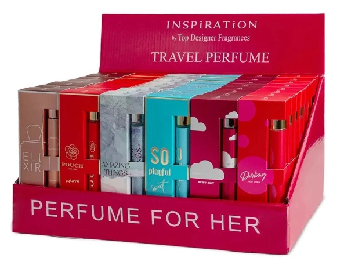 Travel Size Women's Perfume Spray - Assorted Scents 1.18oz - Brantford Surplus