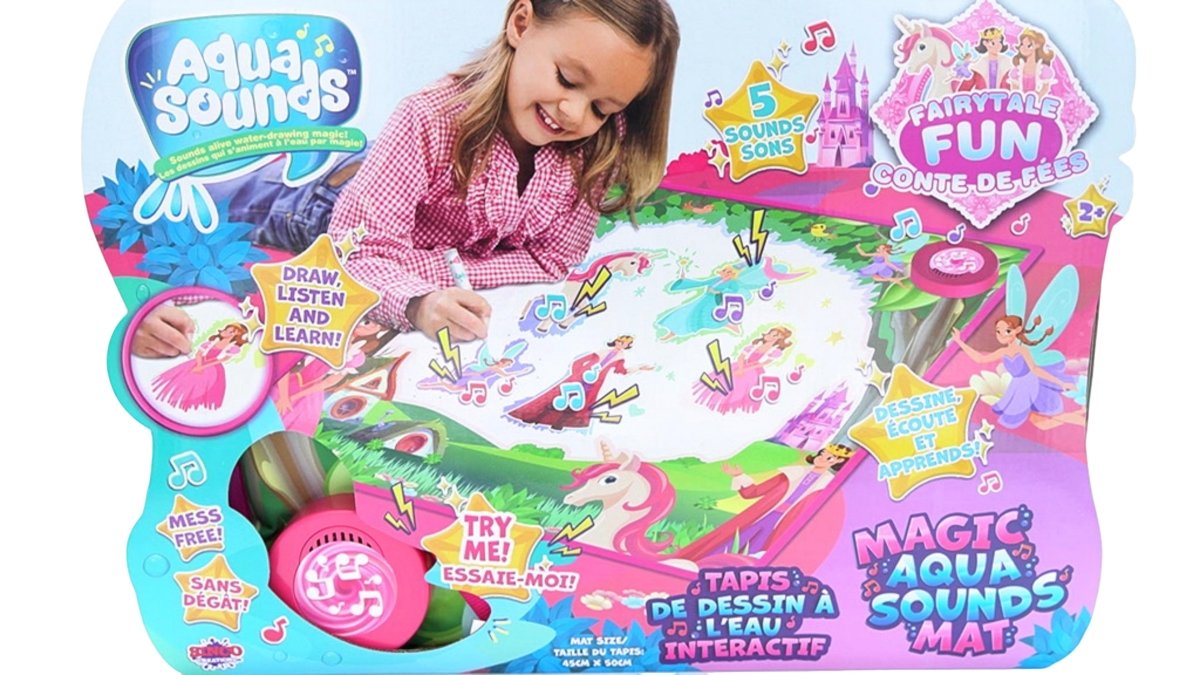 Unicorn Water Drawing Mat for Kids - Aqua Magic Play - Brantford Surplus