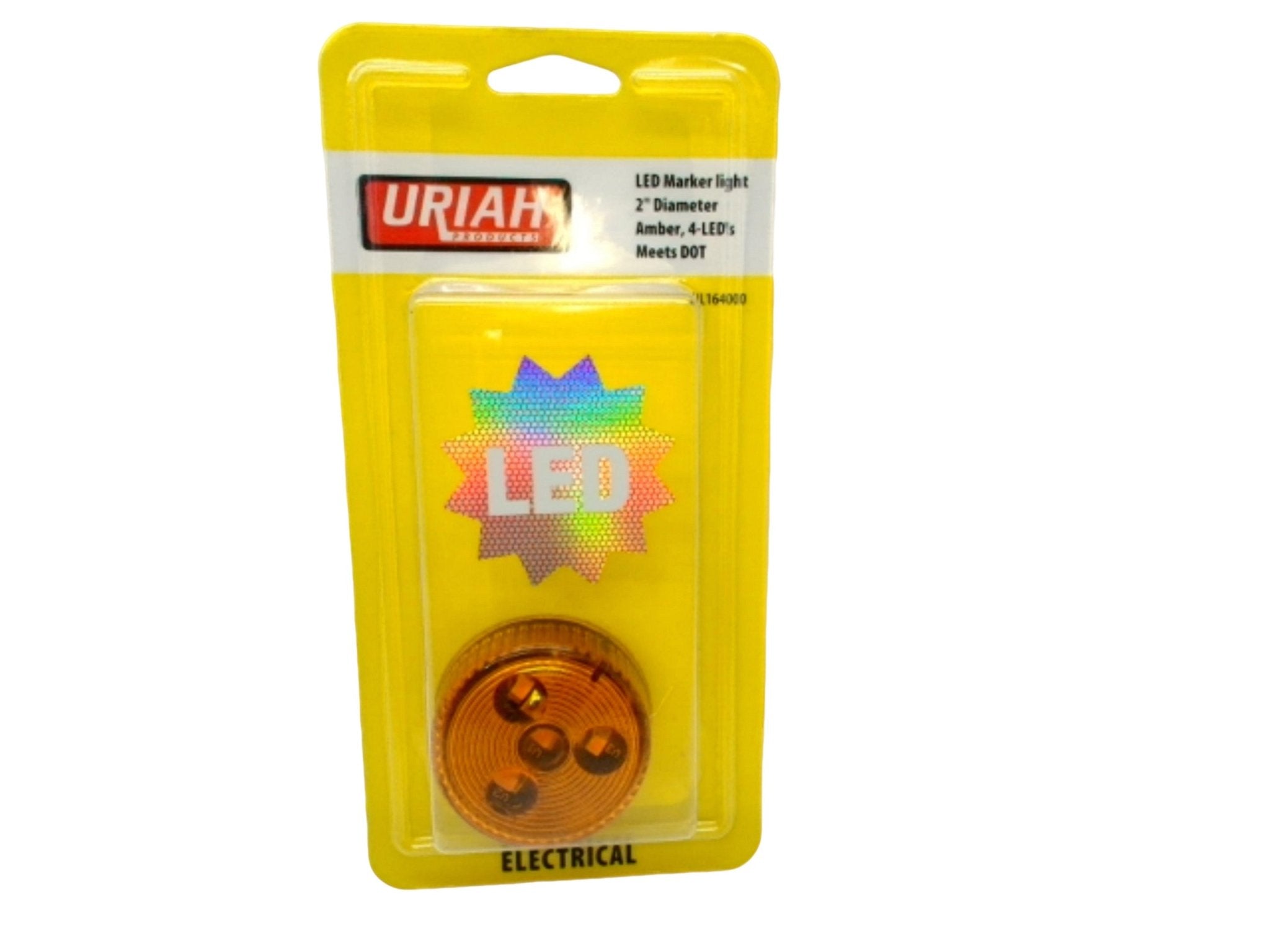 Uriah Amber 2" LED Marker Light - Brantford Surplus