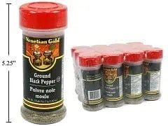 V. Gold, Black Pepper Ground 40g. - Brantford Surplus