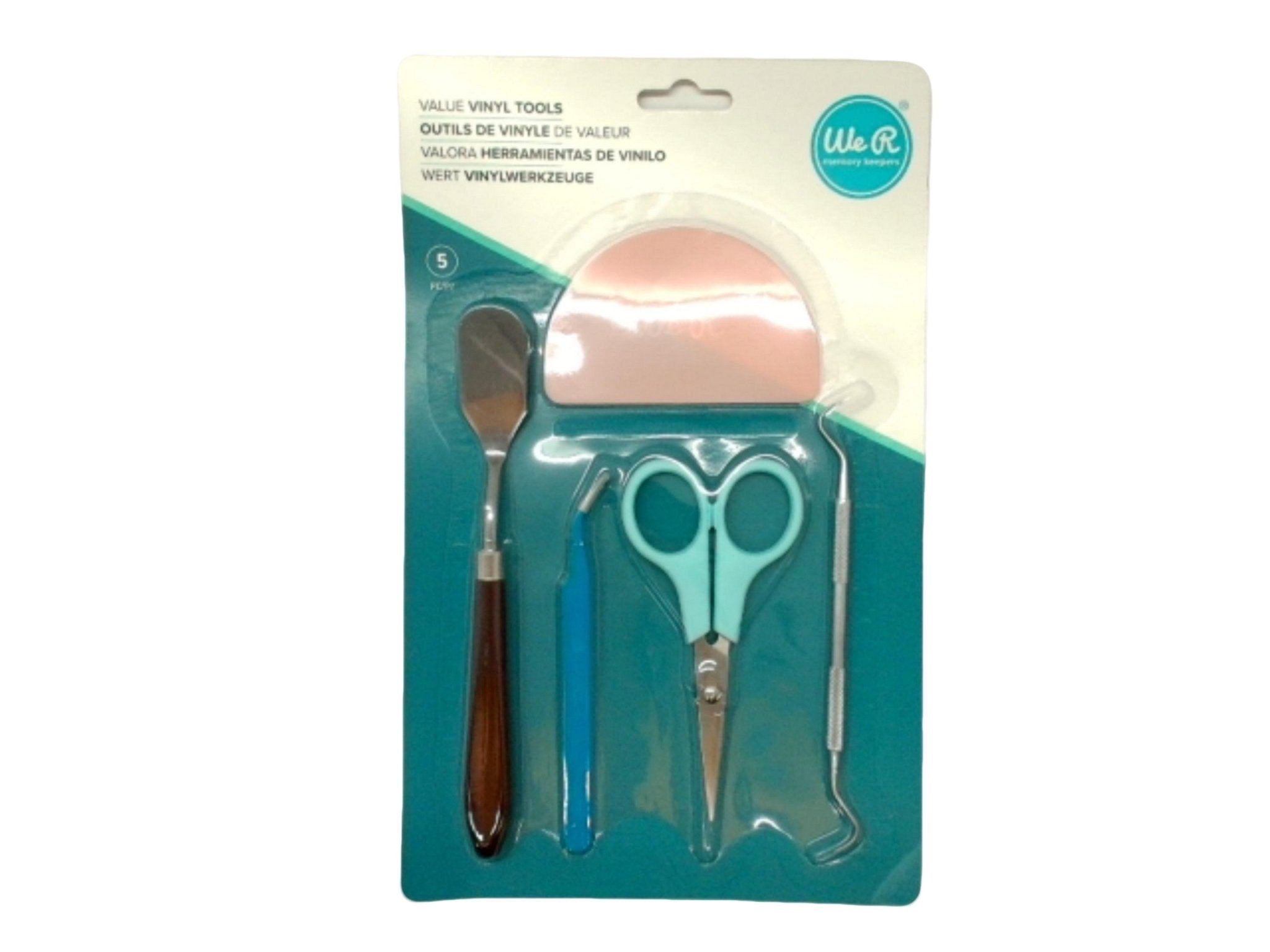 Vinyl Crafting Tools Set - We R Memory Keepers 5pc - Brantford Surplus