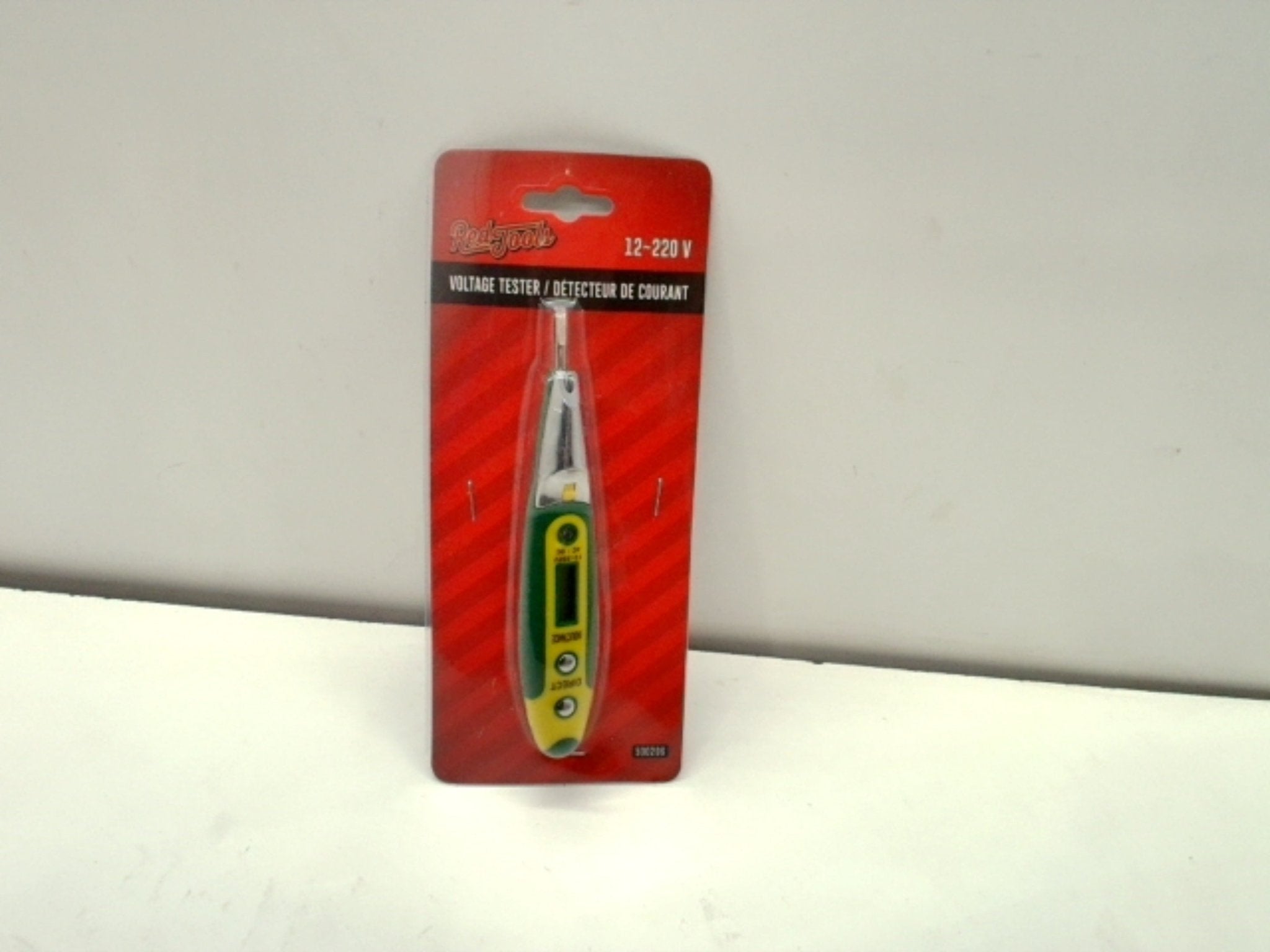 Voltage Tester Pen 12 - 220V - Red Electrical Tool - Brantford Surplus