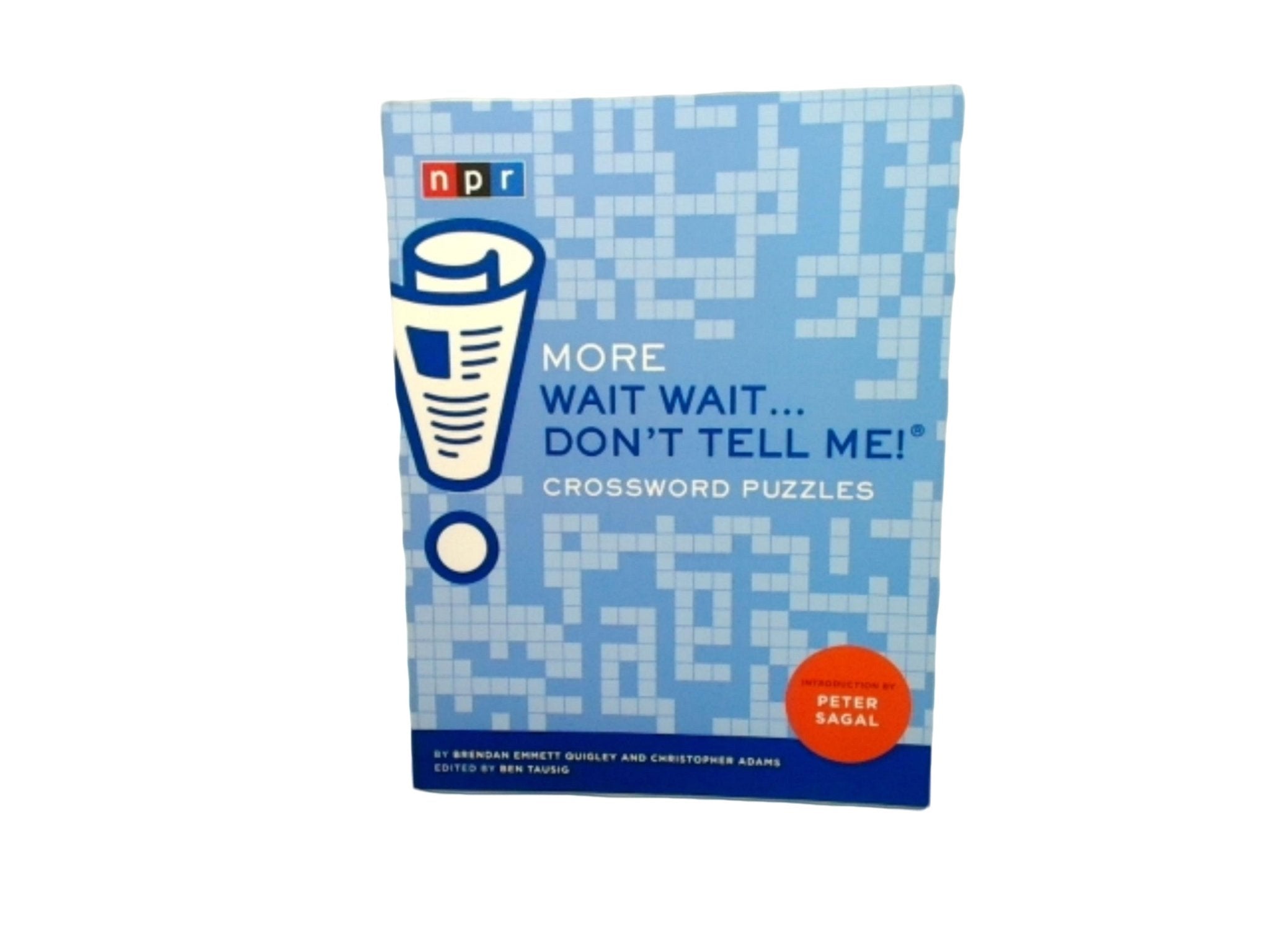 Wait Wait Don't Tell Me Crossword Puzzle Book - Fun Games - Brantford Surplus