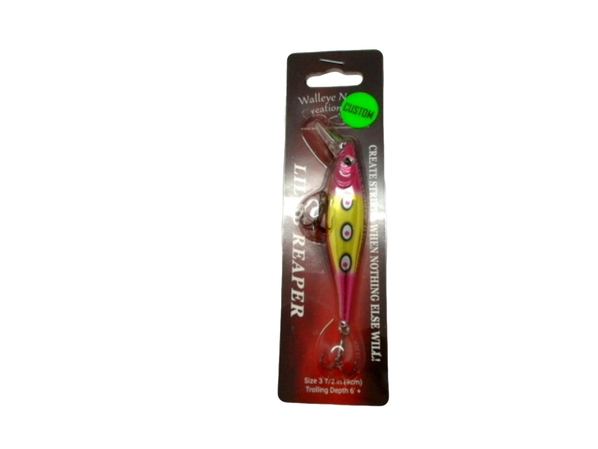 Walleye Nation 3.5" Swimbait Lure - Trifecta Fishing - Brantford Surplus