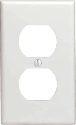 Wallplate receptacle 1 gang ivory - Brantford Surplus