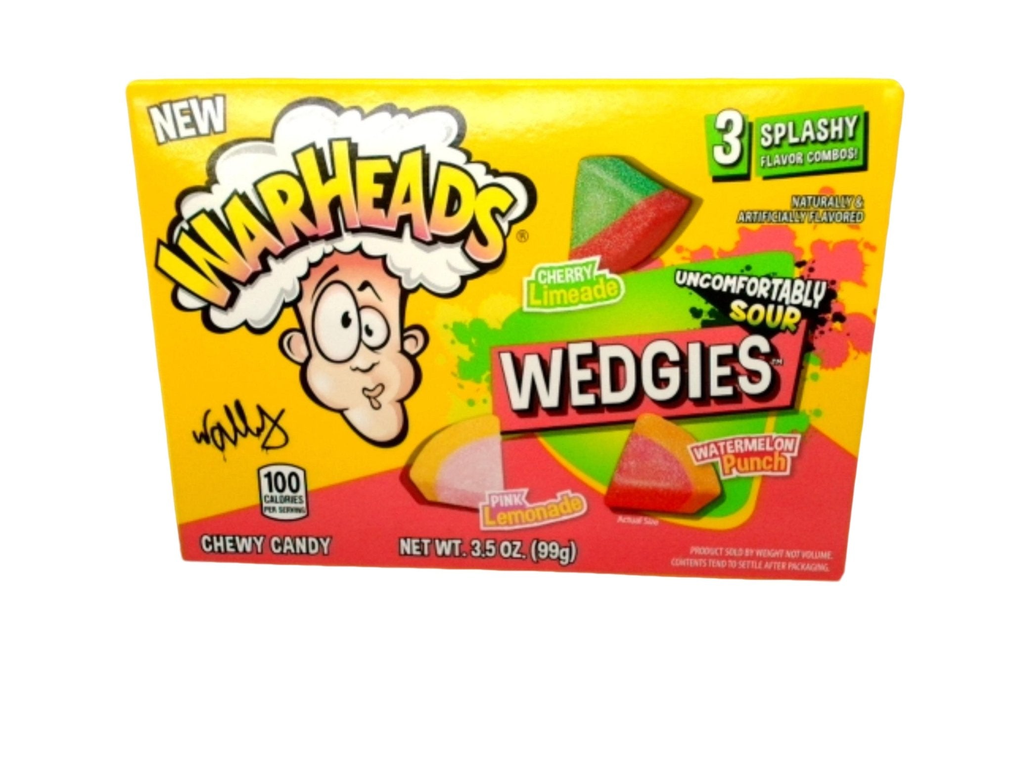 Warheads Sour Fruit Wedgies Candy - Chewy Sweets 99g - Brantford Surplus