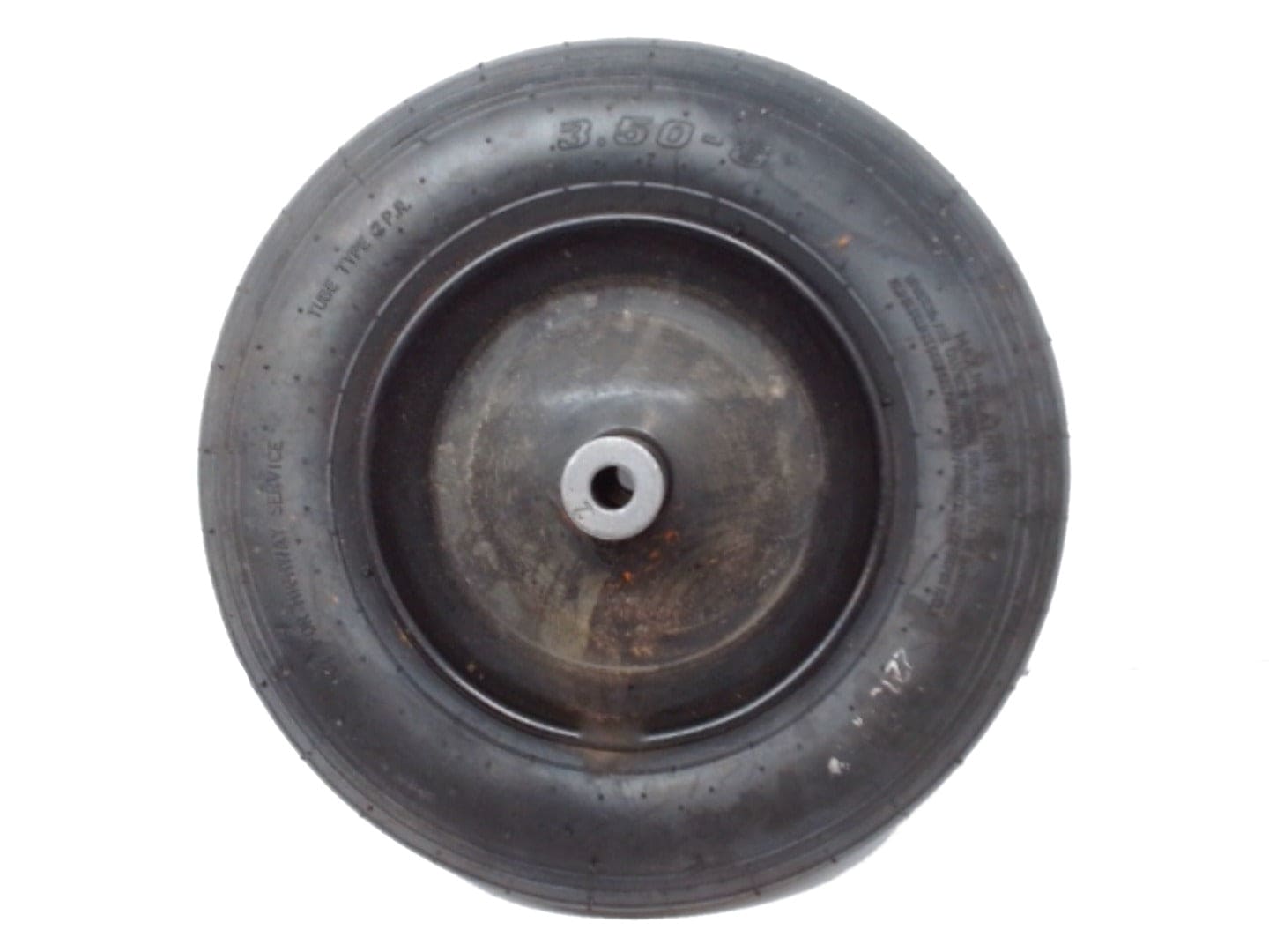 Wheelbarrow Tire w/Rim 3.50 - 8 5/8 inch - Brantford Surplus