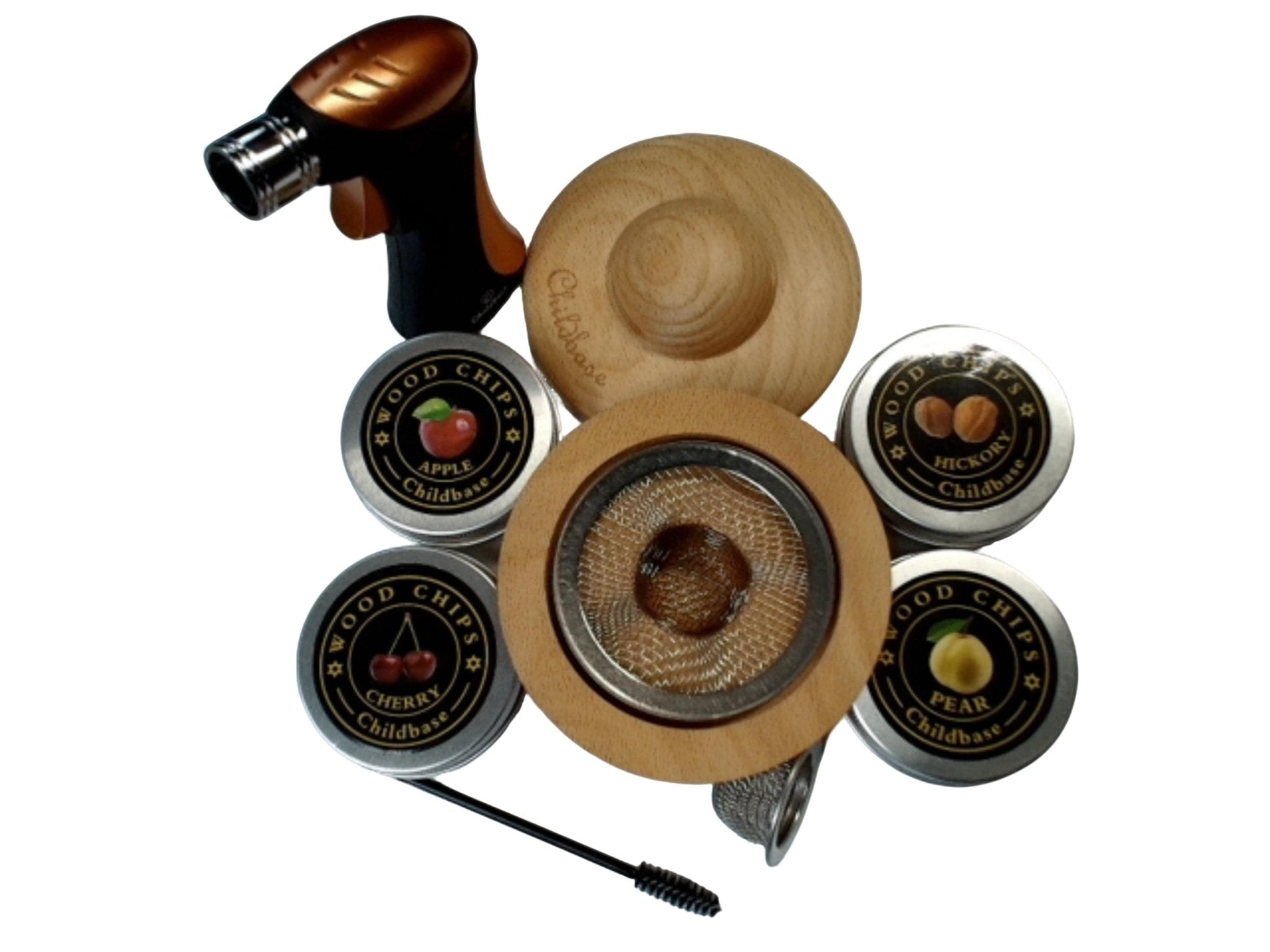 Whiskey Smoker Kit with Torch - Black Box - Brantford Surplus