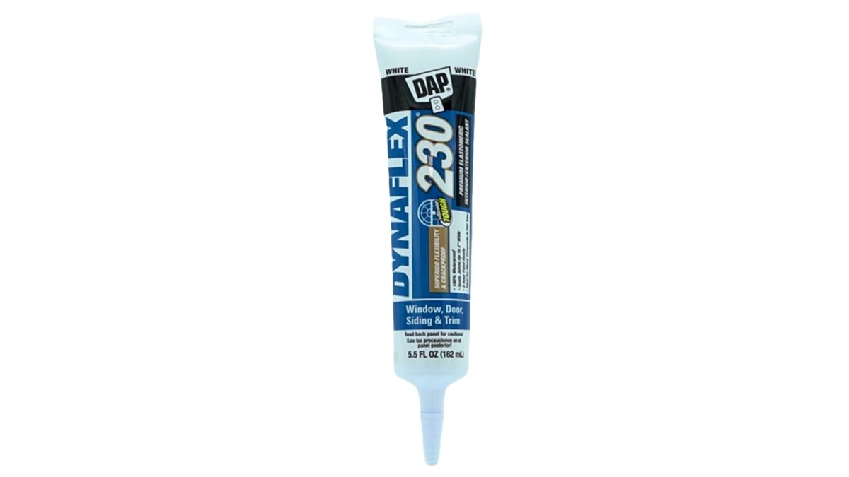 White Window Door Trim Sealant 162mL - DAP Dynaflex - Brantford Surplus