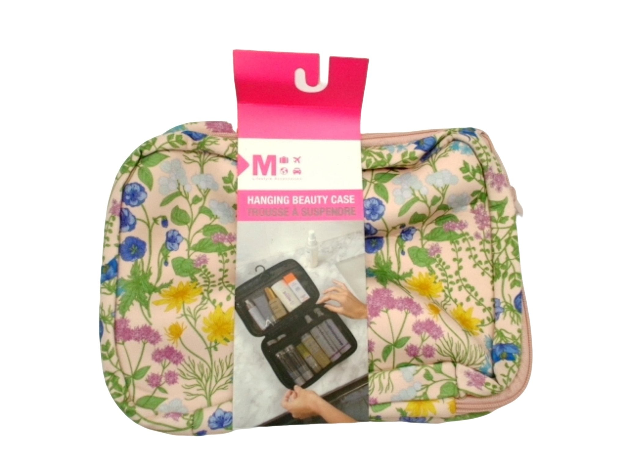 Wildflowers Hanging Toiletry Bag - M Lifestyle Accessories - Brantford Surplus