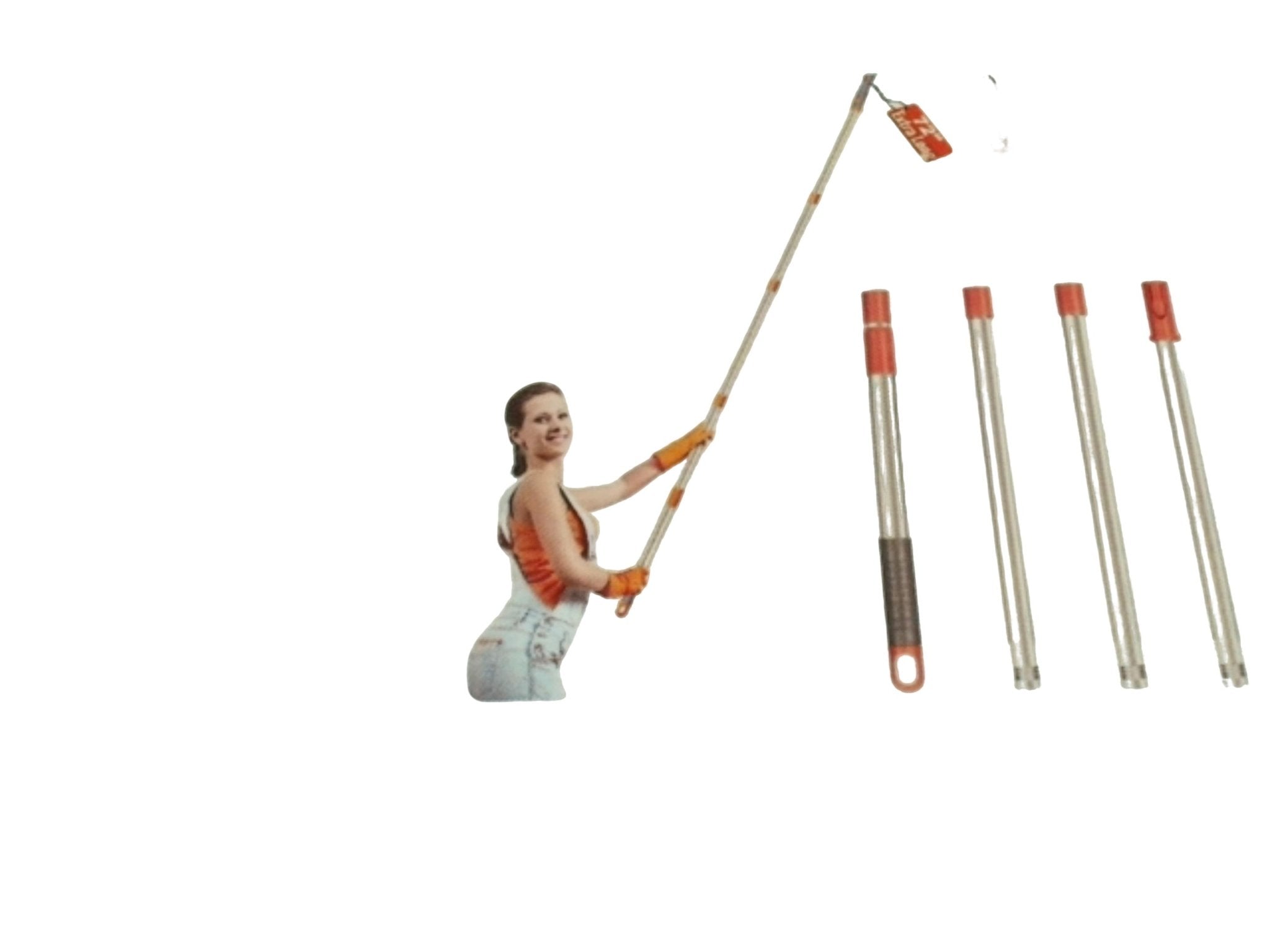 Window Squeegee Set - 72" Extendable Handle - Brantford Surplus