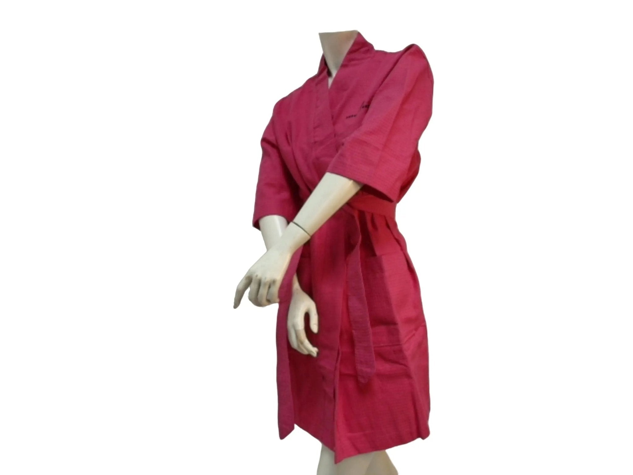 Women's Robe Pink Meredith Marks 100% Cotton - Brantford Surplus