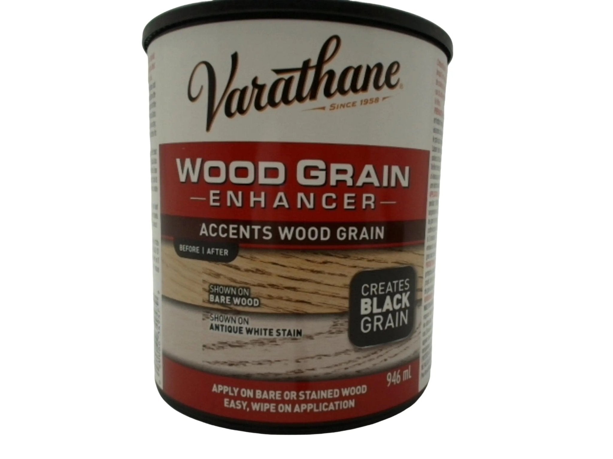 Wood Grain Enhancer Black 946mL Varathane - Brantford Surplus