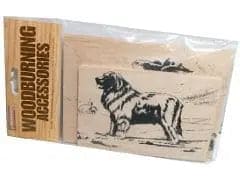 Woodburning Pieces 4pk. 2 - 4"x6", 2 - 5"x7" - Brantford Surplus