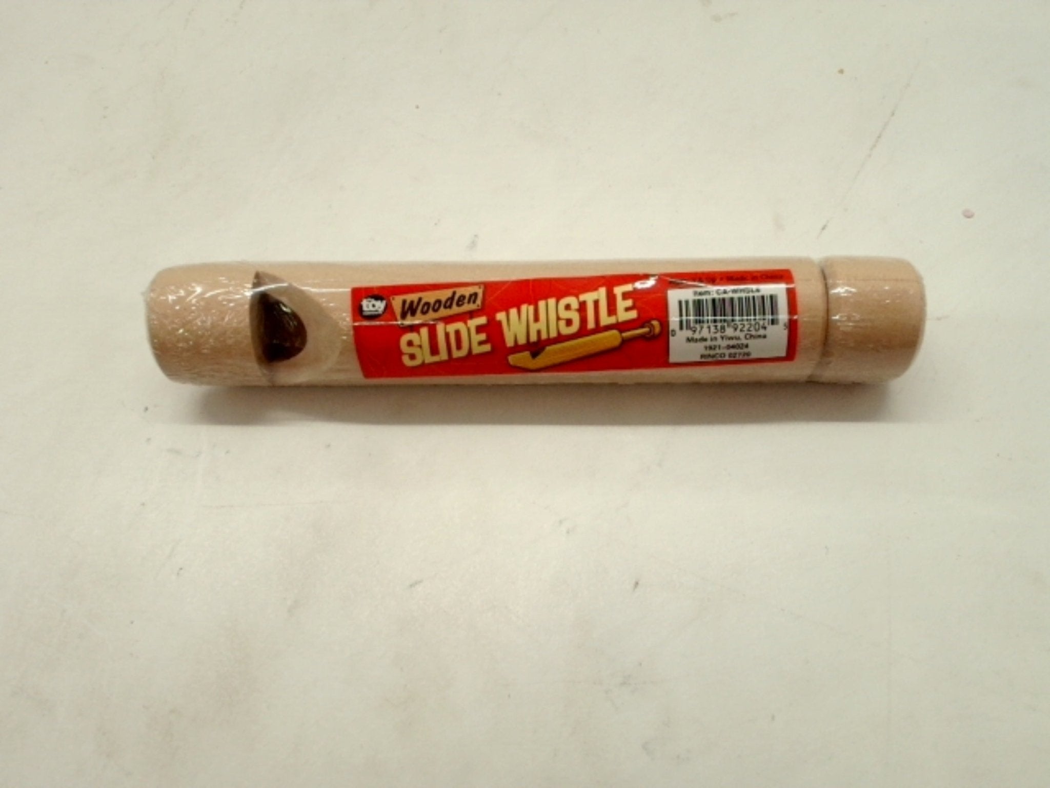 Wooden Slide Whistle Instrument - Kid & Adult Music Toy - Brantford Surplus