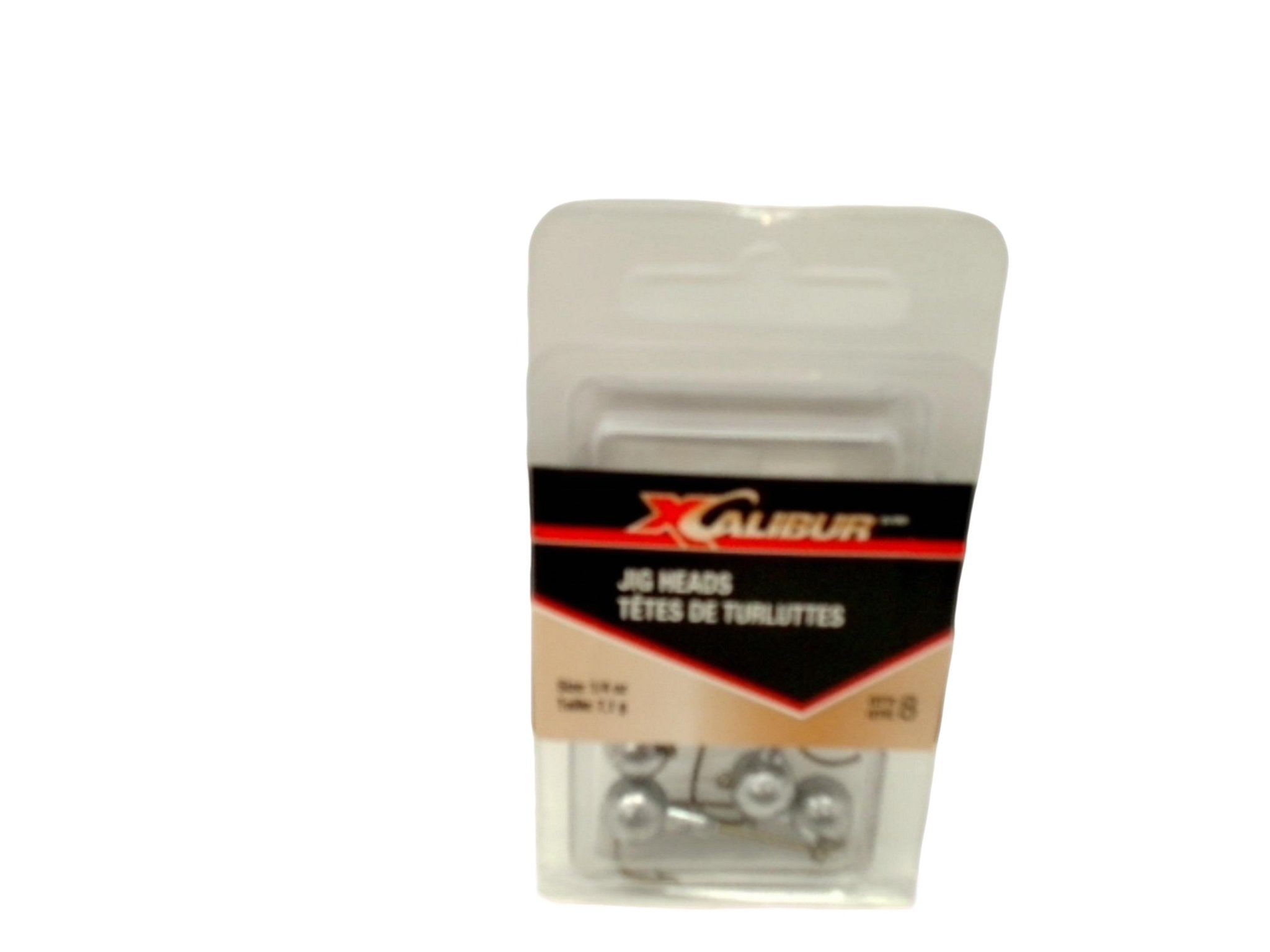 Xcalibur Silver Jig Heads 1/4oz Lures 8 - Pack - Brantford Surplus