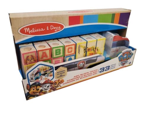 Melissa & Doug ABC Block Train Truck Paw Patrol - Brantford Surplus