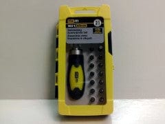 Ratcheting screwdriver set 21 pc fix-it