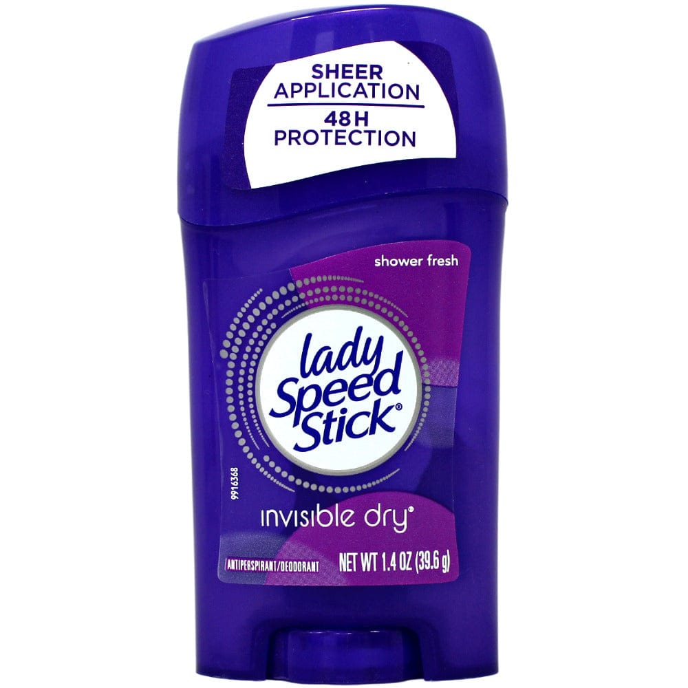 LADY SPEED STICK 39.6G ANTI-PERSPIRANT SHOWER FRESH/12 - Brantford Surplus