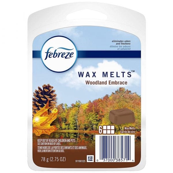 FEBREZE WAX MELTS 78G WOODLAND EMBRACE - Brantford Surplus