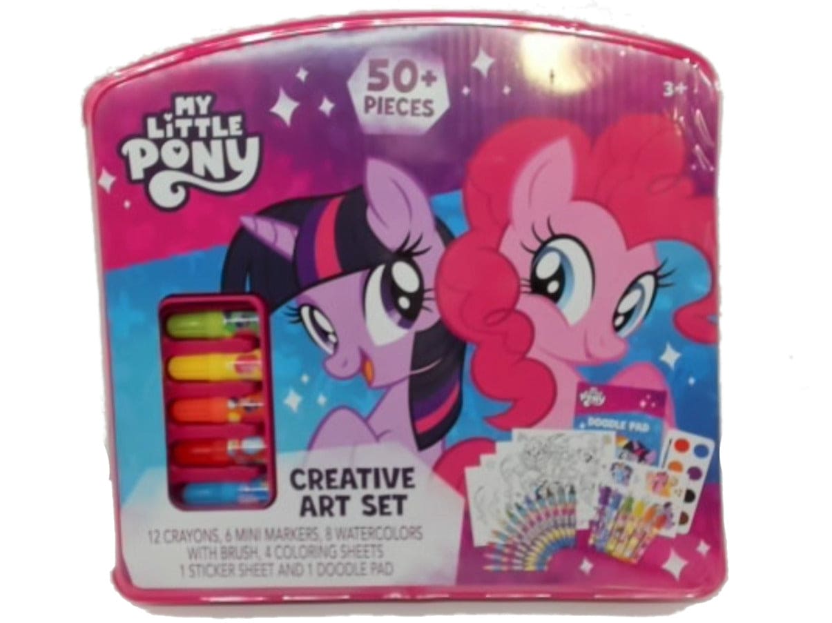 Creative Art Set 50+ Pieces My Little Pony - Brantford Surplus