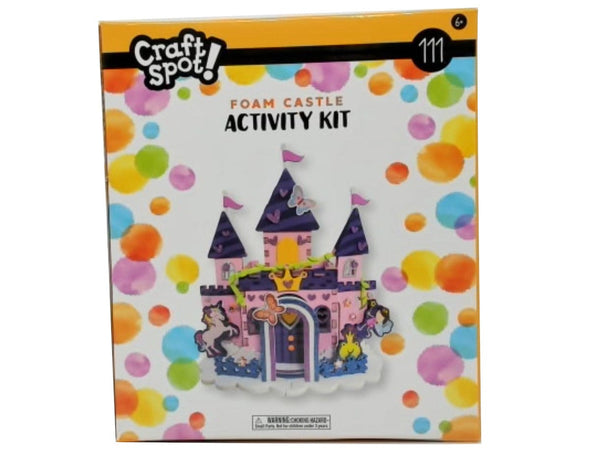 Foam Castle Activity Kit 111pcs. Princess Castle Craft Spot!