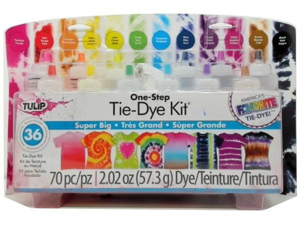 Tie-Dye Kit One Step 70pc. Tulip
