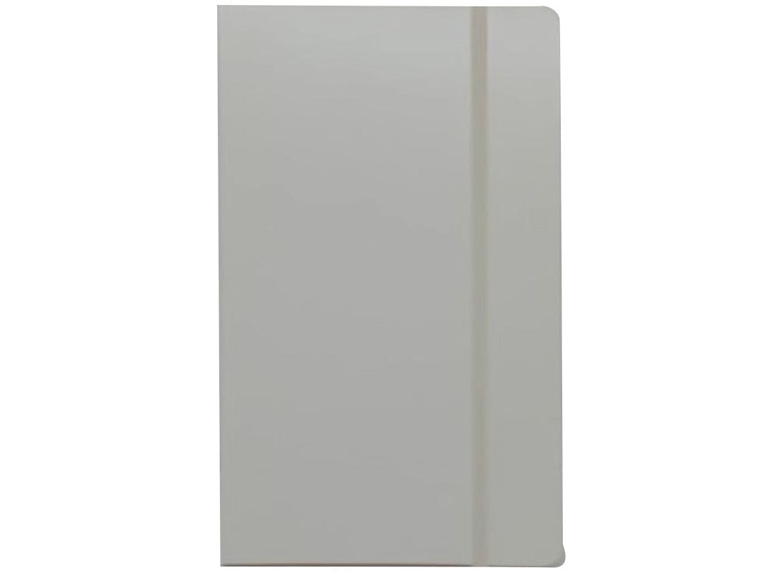 Notebook White 5" x 8.25" Elastic Close - Brantford Surplus