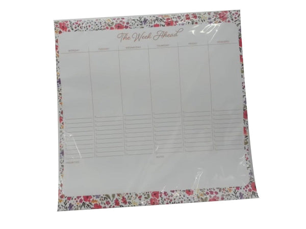 Planner Pad 12"x12" Floral 125 Sheets