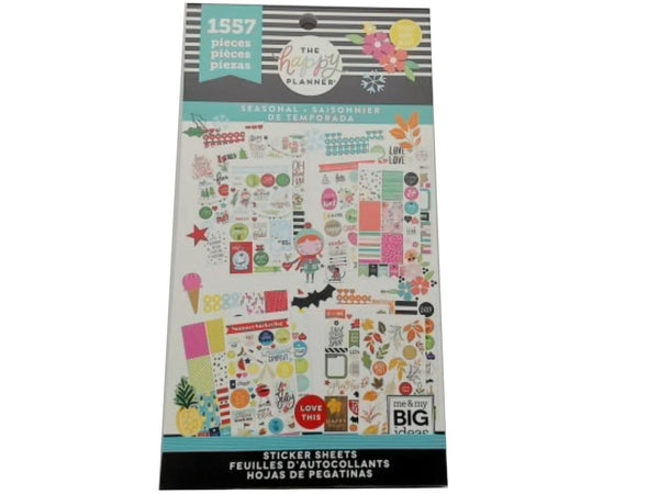 Sticker Sheets Seasonal 1557pcs. The Happy Planner