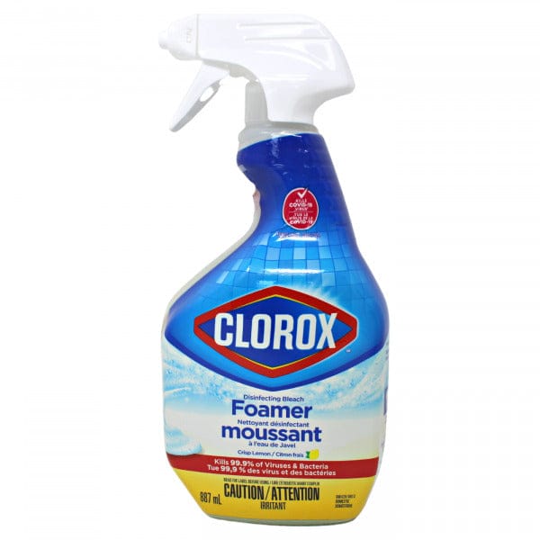 CLOROX SPRAY 887ML BLEACH FOAMER KILLS MOLD&MILDEW - Brantford Surplus