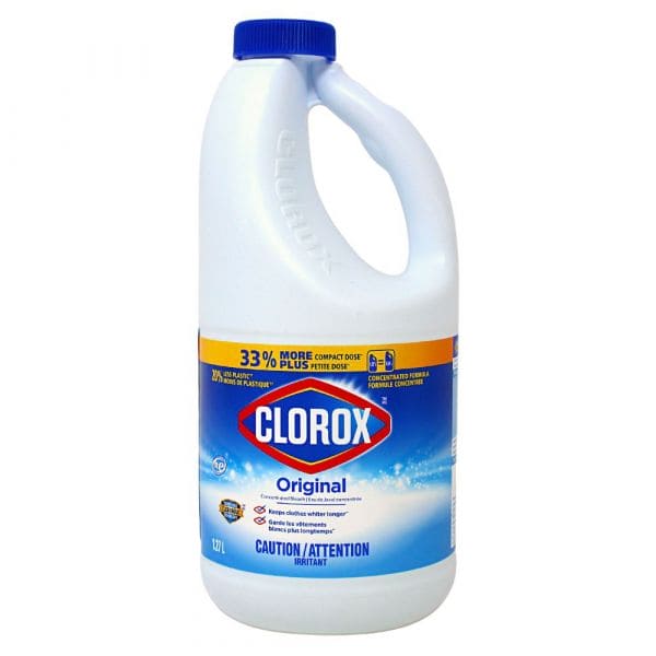 CLOROX BLEACH 1.27L ORIG CONCENTRATED - Brantford Surplus