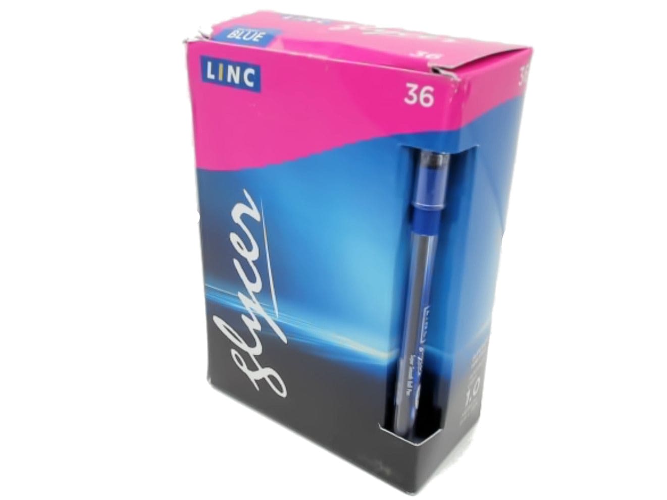 Smooth Ball Pen Blue Ink 36pk. Linc (or $0.29ea) - Brantford Surplus