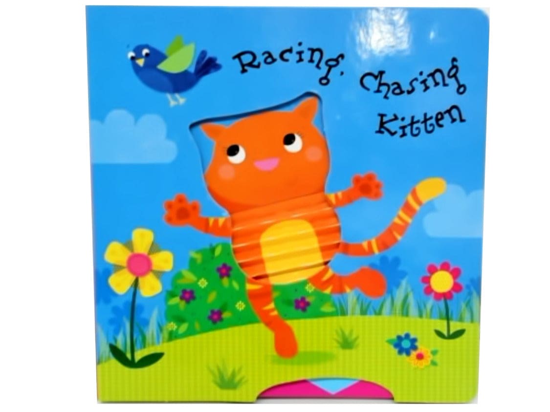 Board Book Racing Chasing Kitten - Brantford Surplus