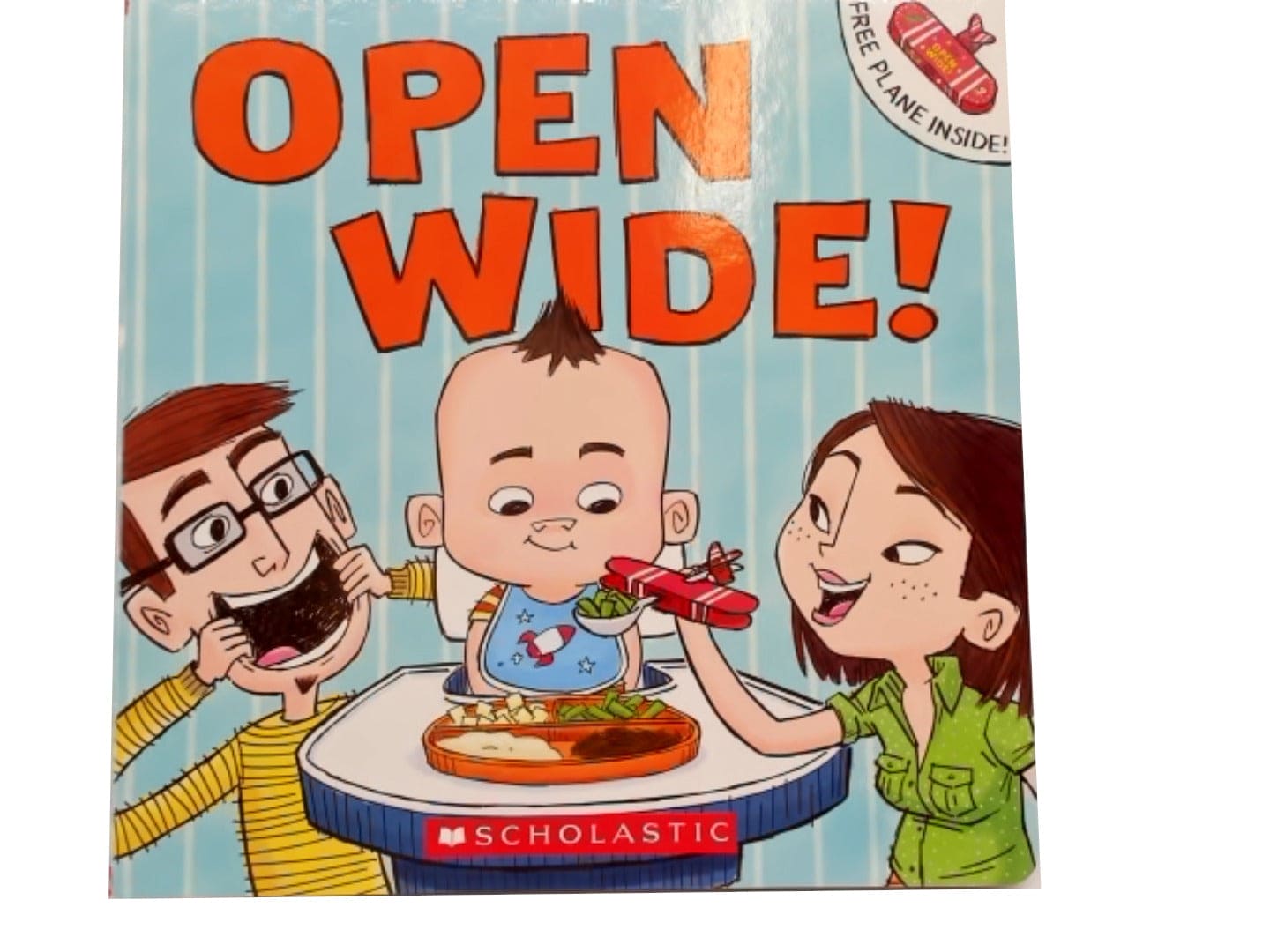 Board Book Open Wide! - Brantford Surplus