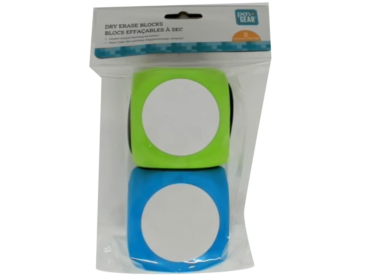 Dry Erase Blocks 3" 2pk. Pen+ Gear - Brantford Surplus