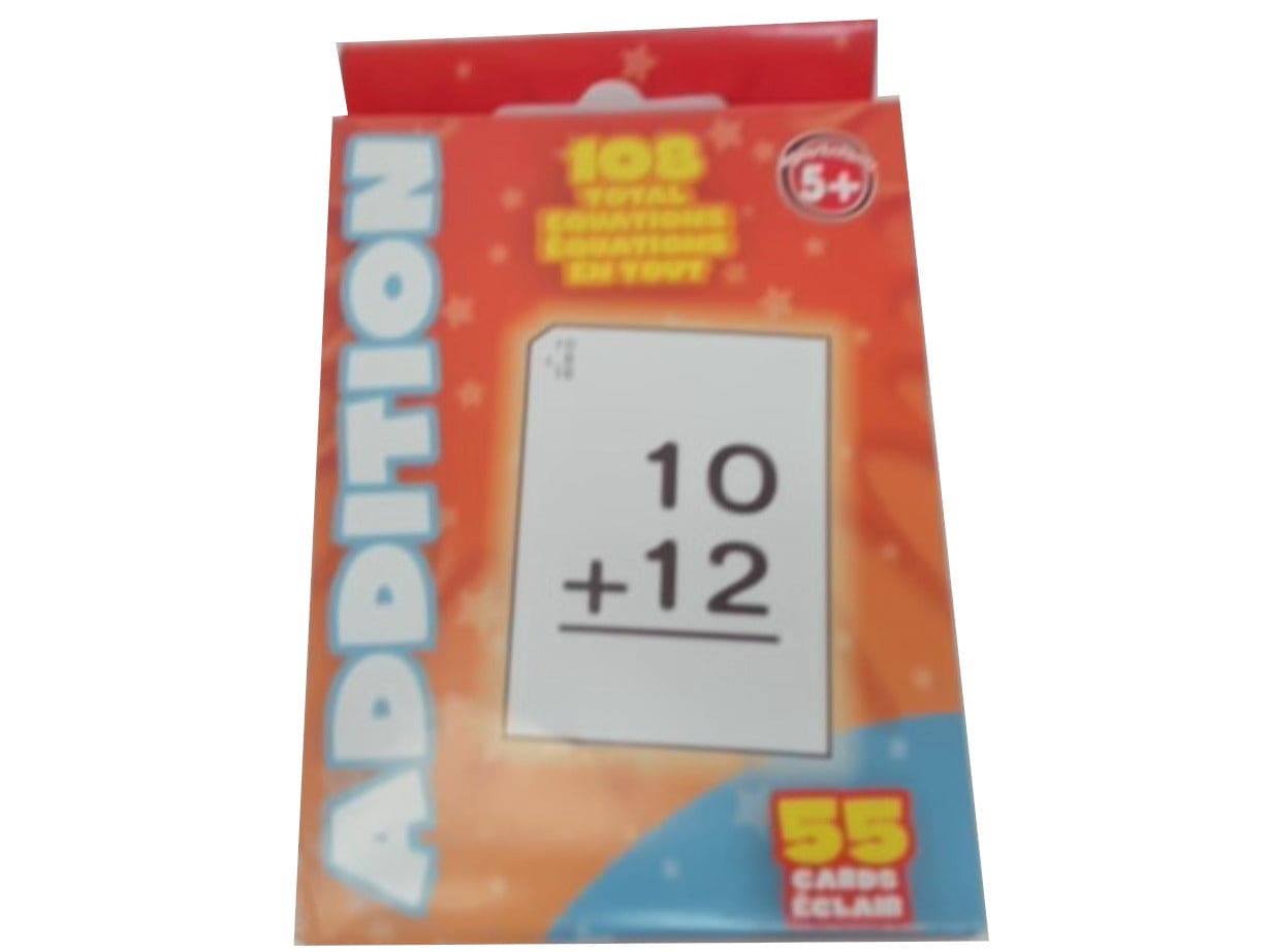 Flash Cards 55pk Addition - Brantford Surplus