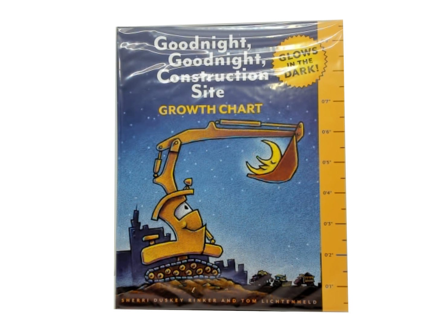 Goodnight, Goodnight, Construction Site W/growth Chart Glows In The Dark - Brantford Surplus