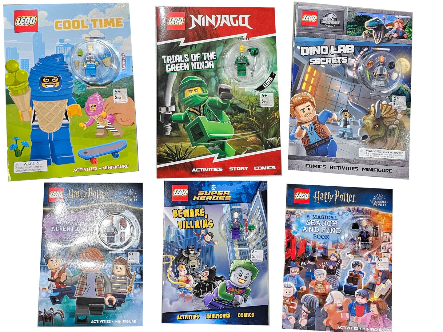 Lego Book w/Minifigure Assorted (Or 2/$9.99)(endcap) - Brantford Surplus