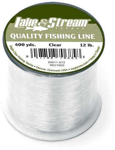 Eagle Claw 09011-025 Lake & Stream Economy Mono Line 25lb 225yd Clear - Brantford Surplus