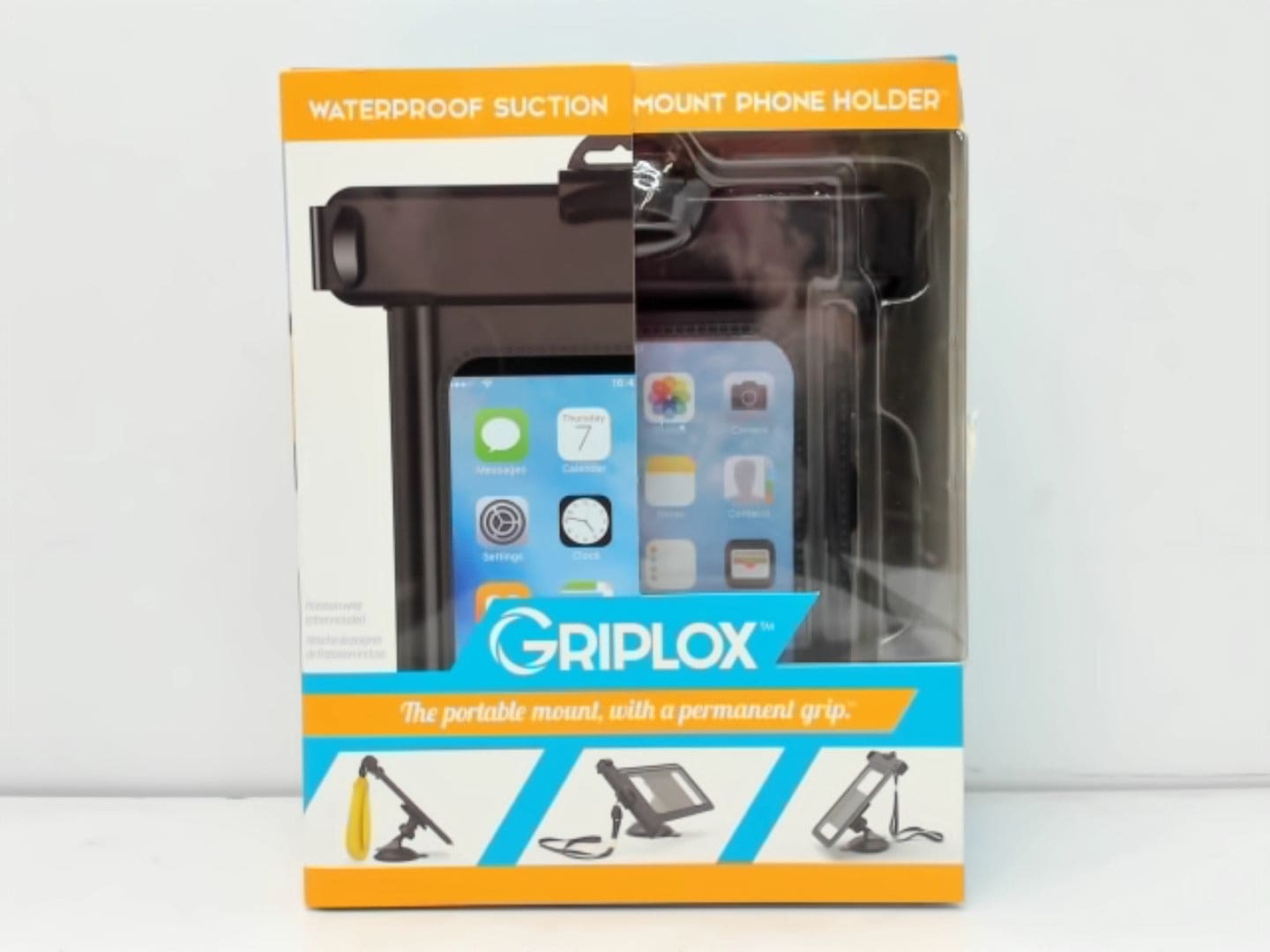 Phone Holder Waterproof Suction Mount Griplox - Brantford Surplus