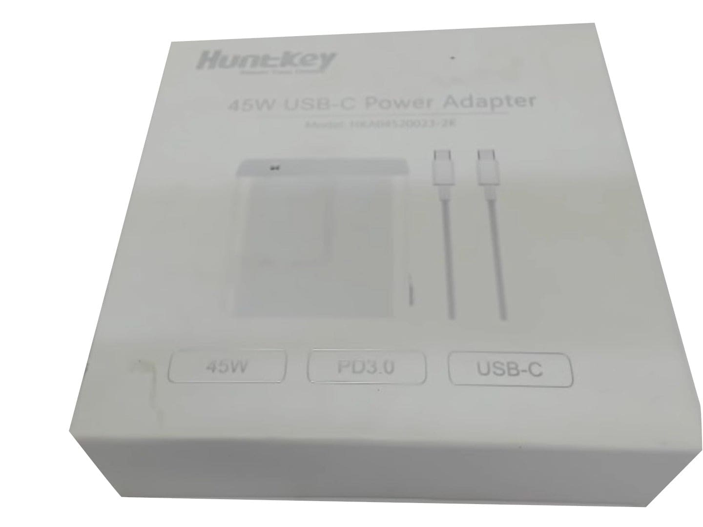 USB-C Power Adapter 45W PD Charger Huntkey - Brantford Surplus