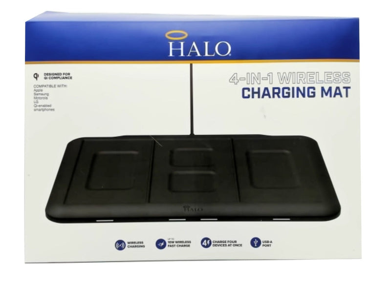 Wireless Charging Mat 4-in-1 Halo
