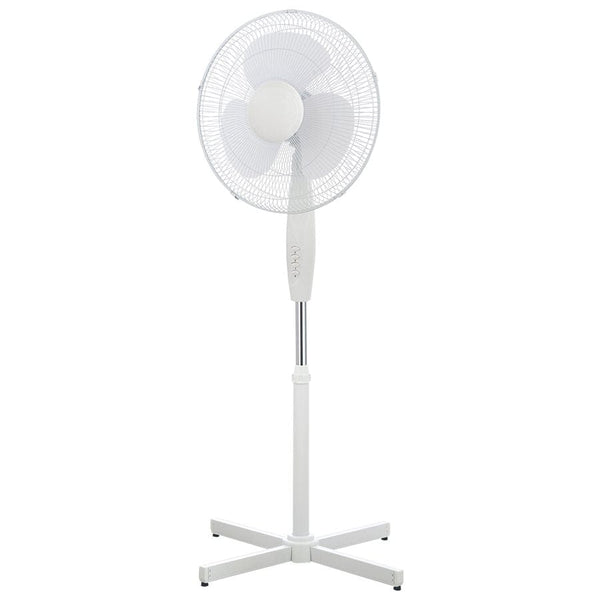Oscillating Pedestal Fan 3-Speed Adjust Height 16in