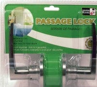 passage door lock lever S/S