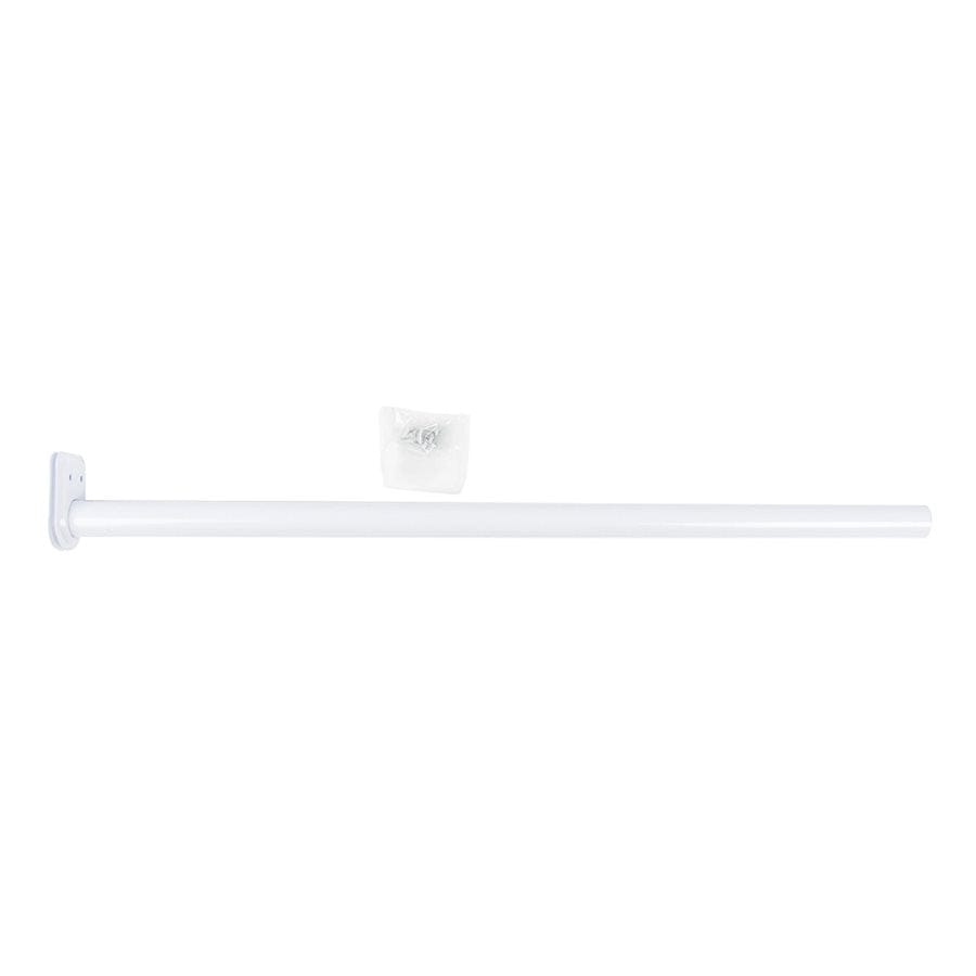 Closet Rod Adjustable 24in To 48in White - Brantford Surplus